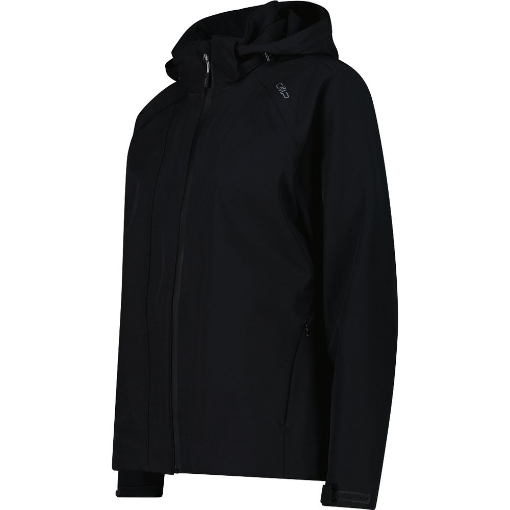 CMP Jacket Zip Hood Damen Softshelljacke antracite Produktbild 2