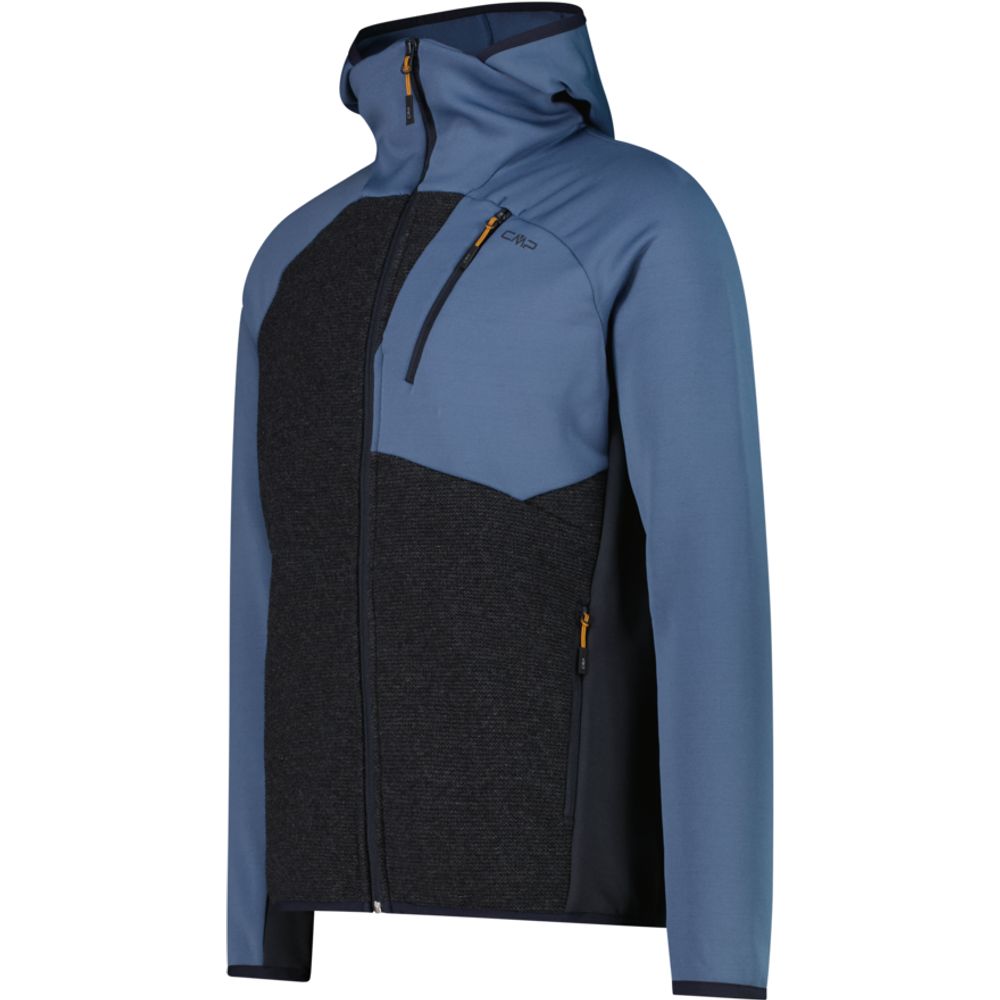 CMP Man Jacket Fix Hood Herren Jacke carbone-mel-avio Produktbild 2