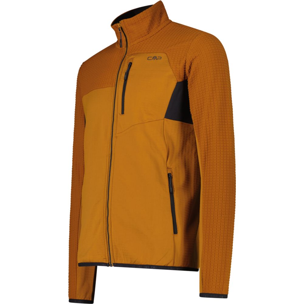 CMP Man Jacket Midlayer Herren Fleecejacke caramel Produktbild 2