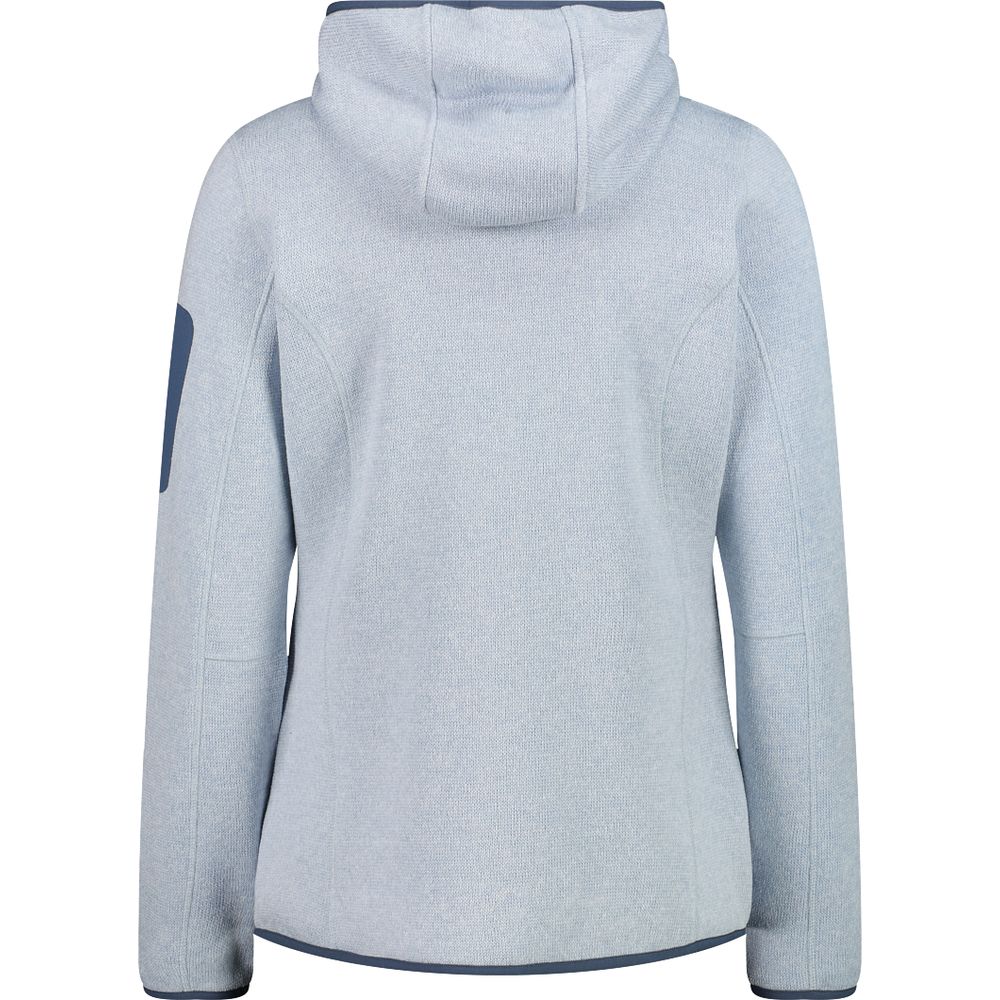 CMP Woman Jacket Fix Hood sky-blue-bianco Produktbild 1