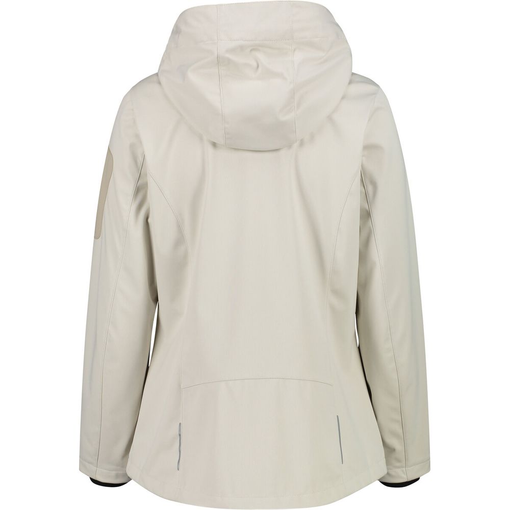 CMP Woman Jacket Zip Hood Damen Softshelljacke vaniglia Produktbild 2