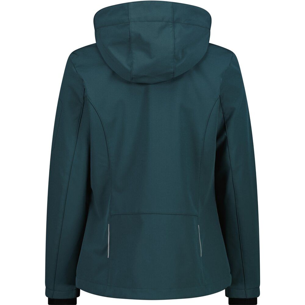 CMP Woman Zip Hood Damen Softshelljacke trek green Produktbild 1