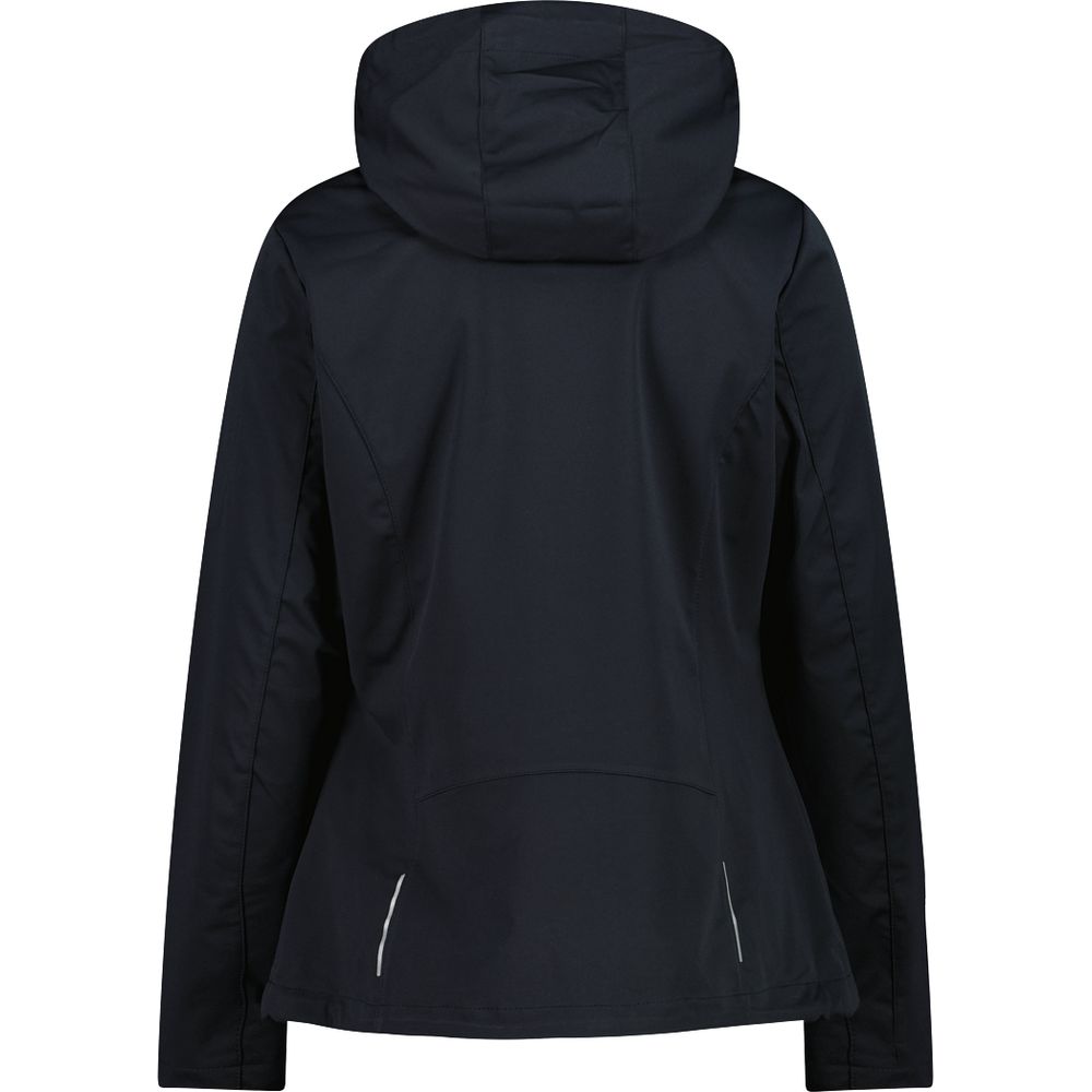 CMP Zip Hood Damen Softshelljacke antracite opale Produktbild 1