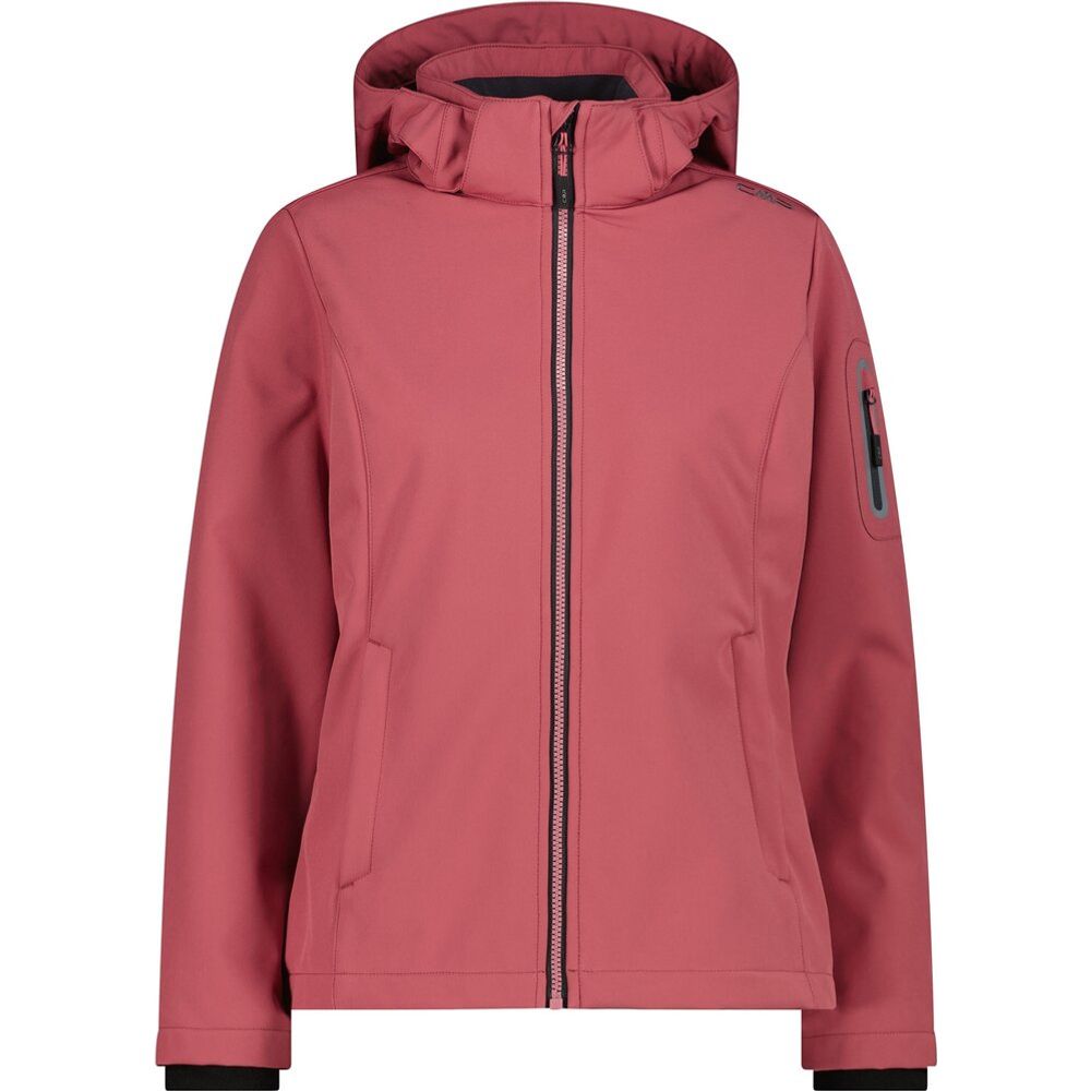 CMP Zip Hood Damen Softshelljacke peony Produktbild 0