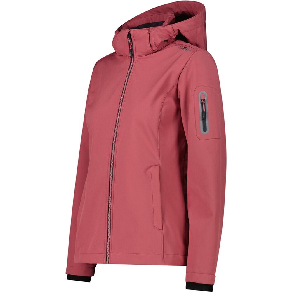 CMP Zip Hood Damen Softshelljacke peony Produktbild 2
