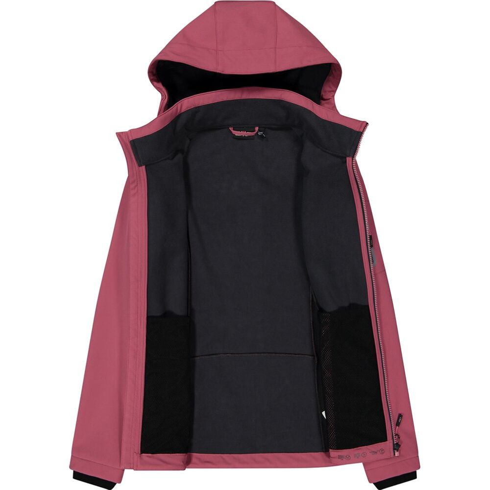 CMP Zip Hood Damen Softshelljacke peony Produktbild 3