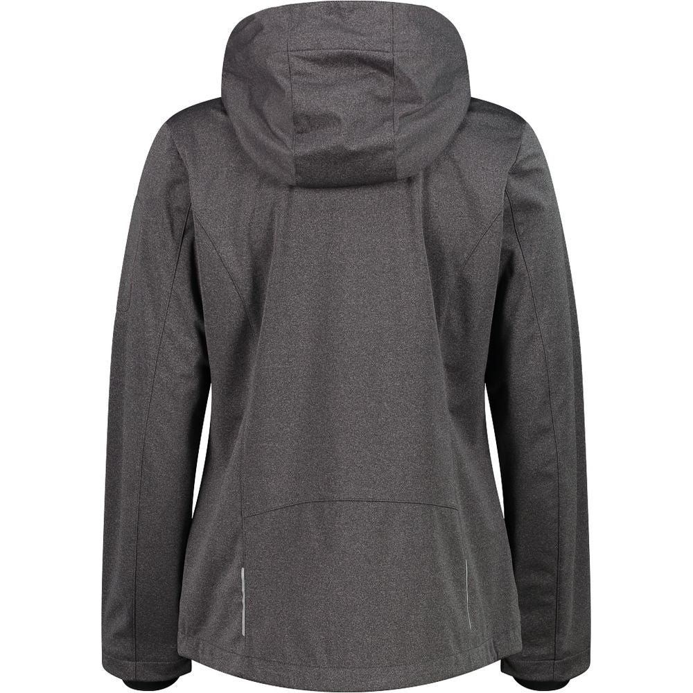 CMP Zip Hood Damen Softshelljacke terra mel Produktbild 1