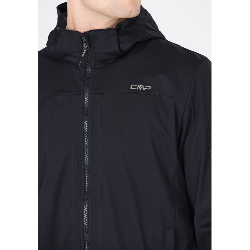 CMP Zip Hood Herren Softshelljacke antracite sage Produktbild 3