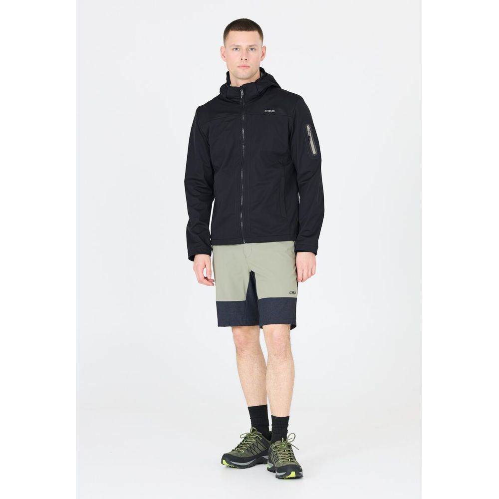 CMP Zip Hood Herren Softshelljacke antracite sage Produktbild 7