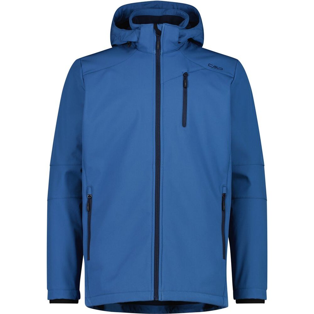 CMP Zip Hood Herren Softshelljacke bluestone Produktbild 0