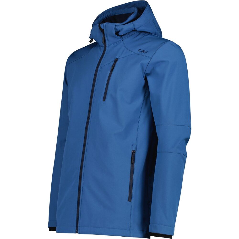 CMP Zip Hood Herren Softshelljacke bluestone Produktbild 2