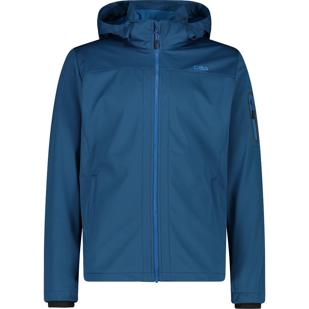 CMP Zip Hood Herren Softshelljacke ocean Produktbild 0