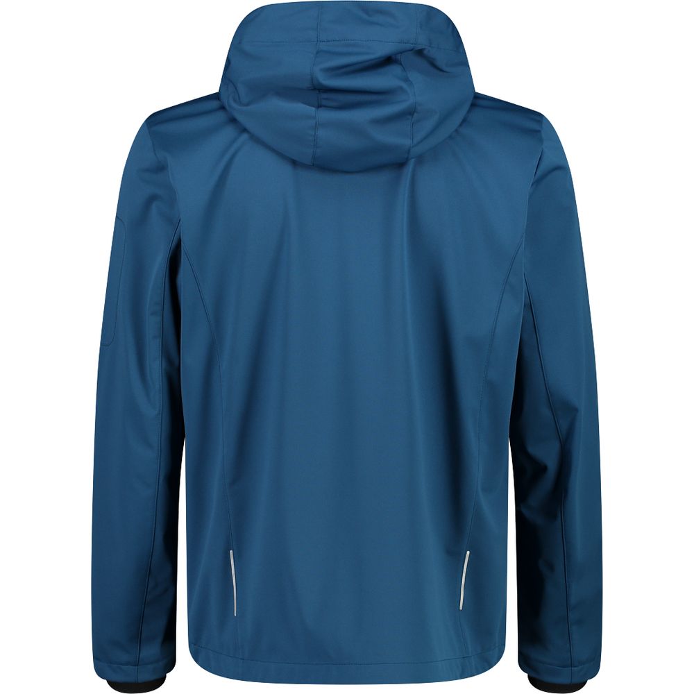 CMP Zip Hood Herren Softshelljacke ocean Produktbild 1