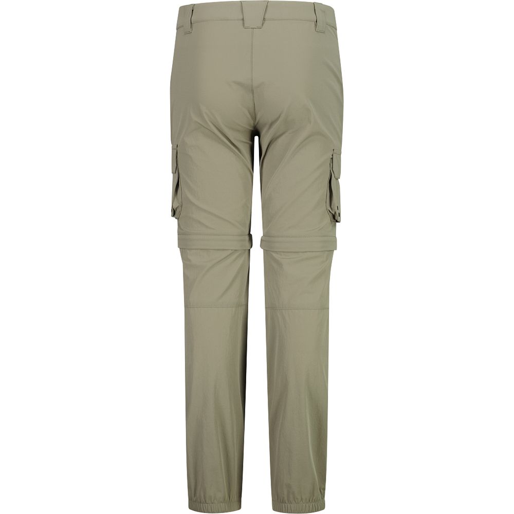 CMP Zip Off Kinder Trekkinghose sage Produktbild 1