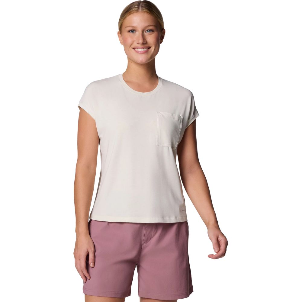 Columbia Boundless Trek Damen T-Shirt sea salt Produktbild 0