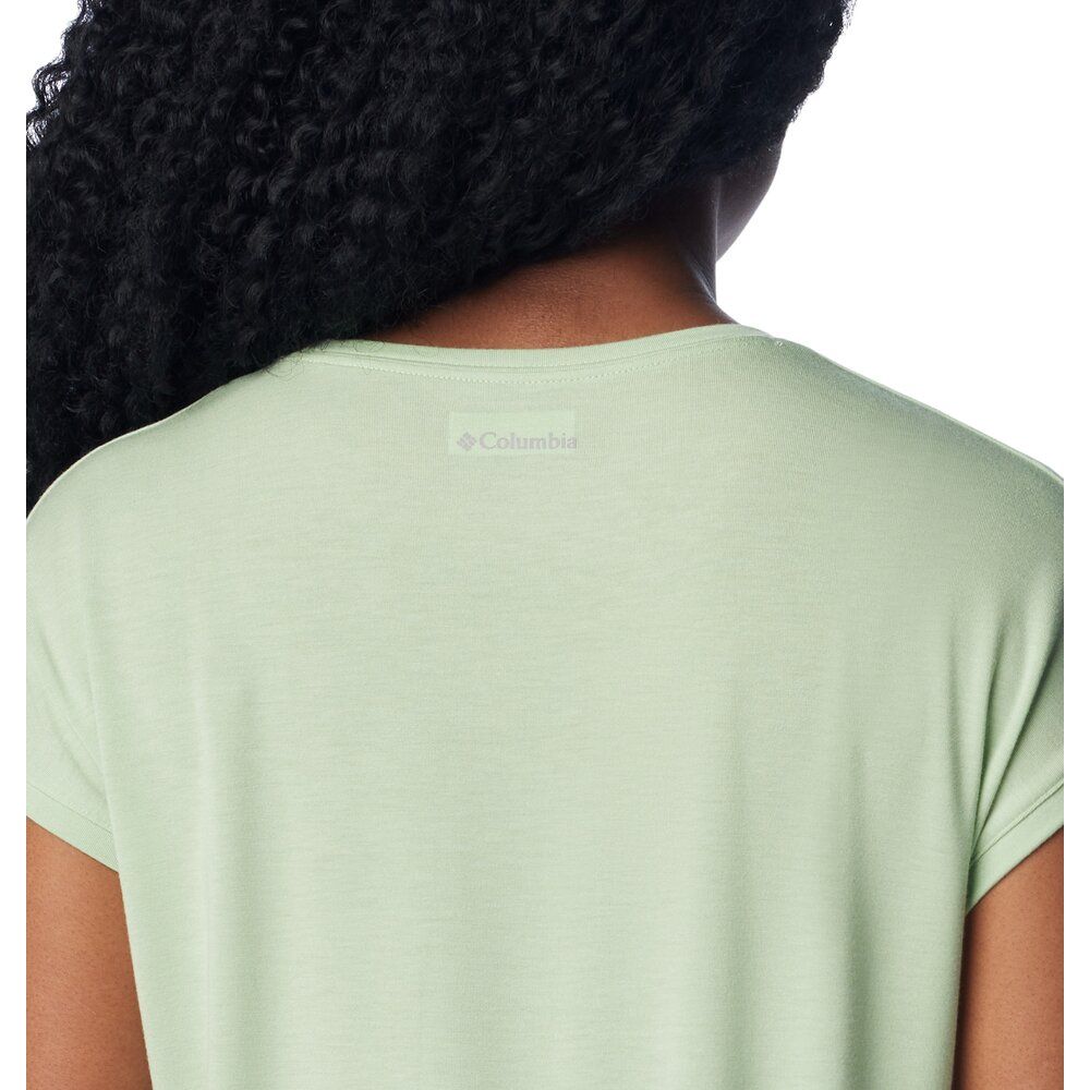 Columbia Boundless Trek Short Damen T-Shirt sage leaf Produktbild 4