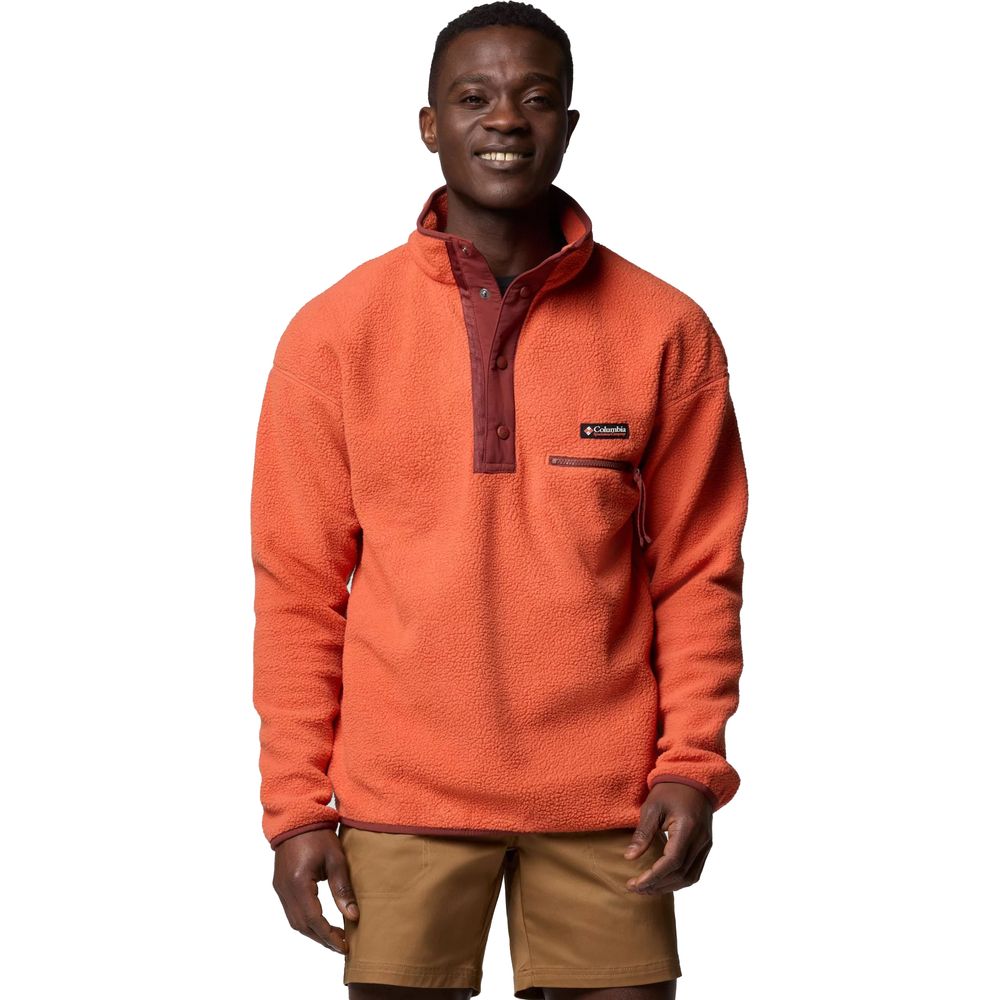 Columbia Helvetia II Half Snap Herren Fleecepullover tuscan Produktbild 0