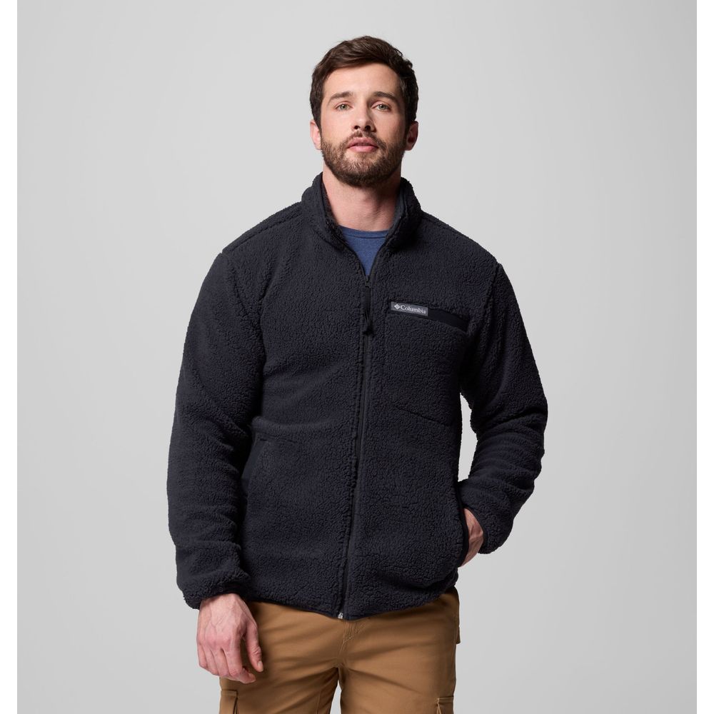 Columbia Herren Rugged Ridge High Pile Full Zip Fleecejacke black Produktbild 0