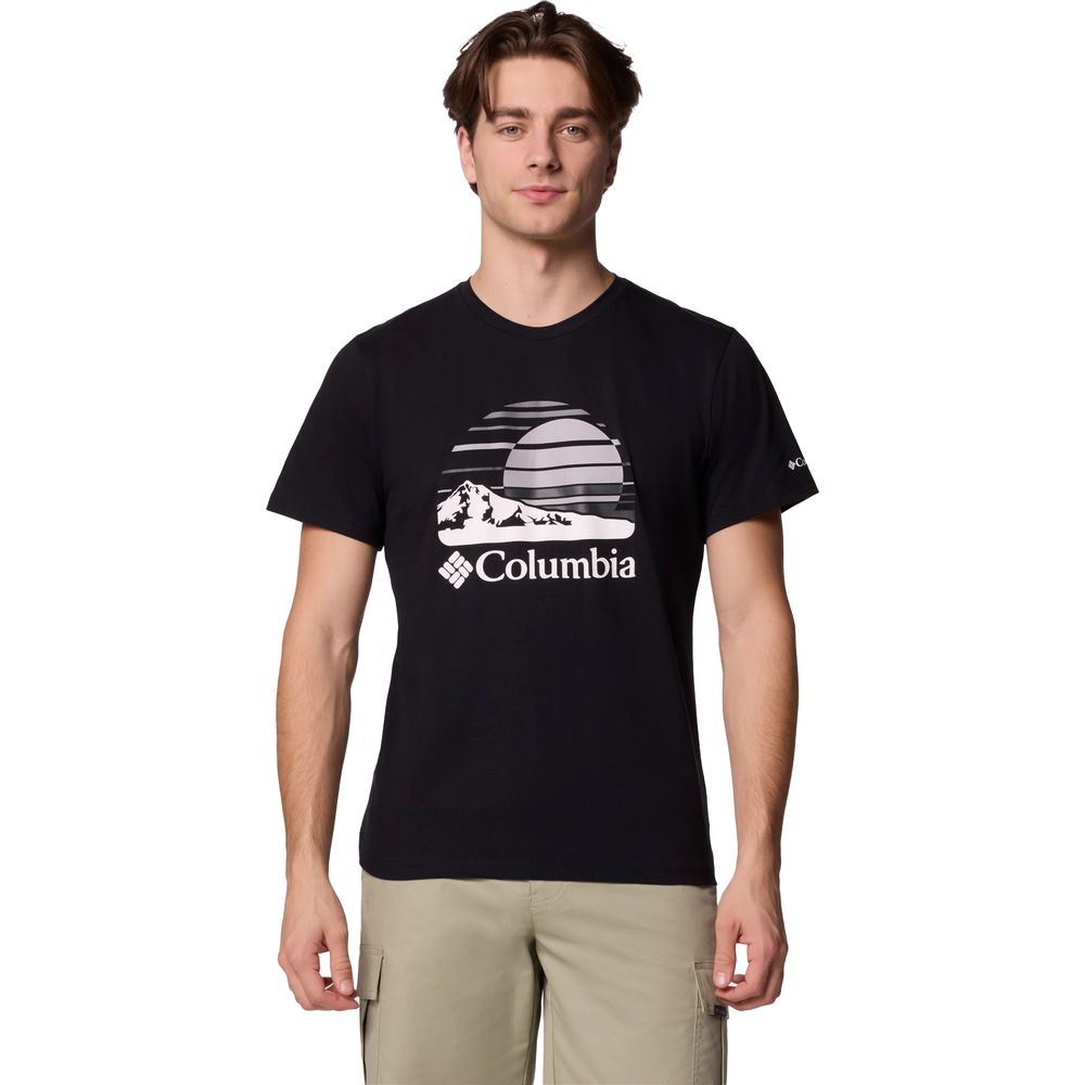 Columbia Path Lake Graphic II Herren T-Shirt black peaceful perspective Produktbild 0