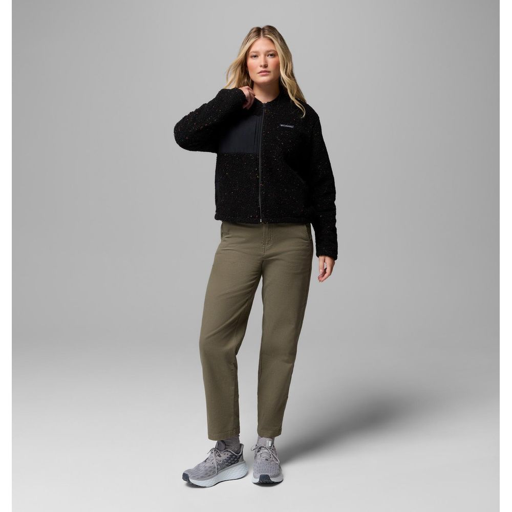 Columbia Stellar Path™ Fleece Bomber Full Zip Damen Fleecejacke black Produktbild 1