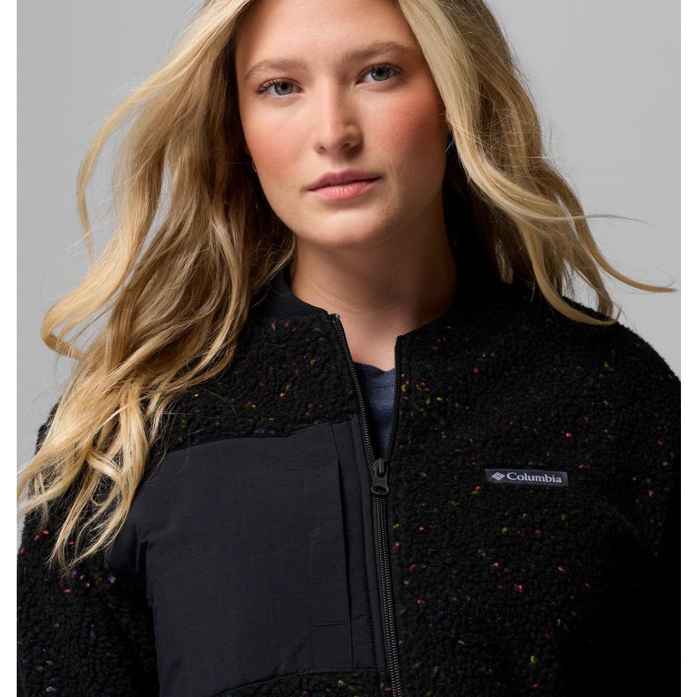 Columbia Stellar Path™ Fleece Bomber Full Zip Damen Fleecejacke black Produktbild 5