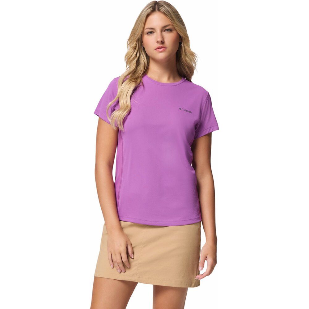 Columbia Zero Rules Light SS Crew Damen T-Shirt razzle Produktbild 0