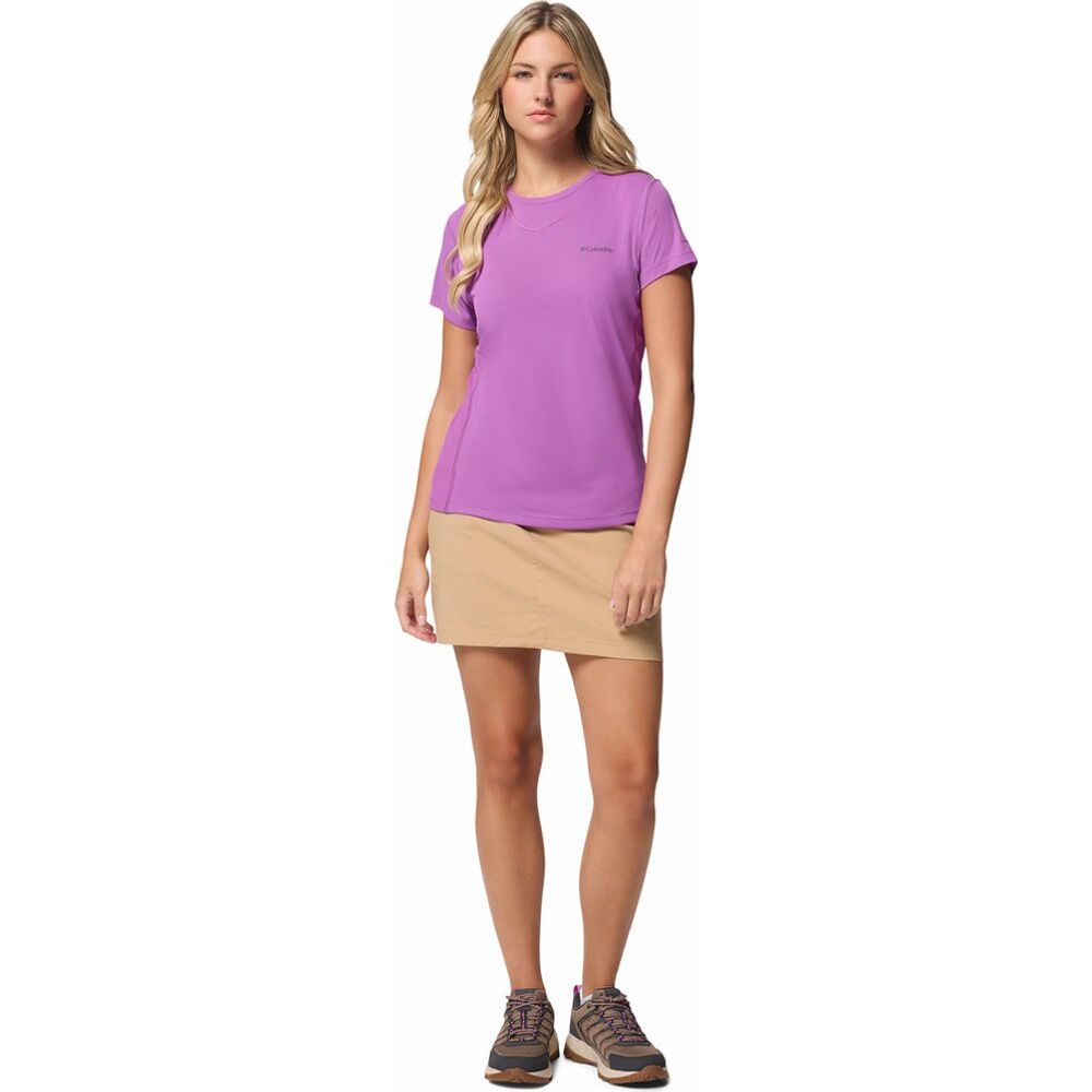 Columbia Zero Rules Light SS Crew Damen T-Shirt razzle Produktbild 3