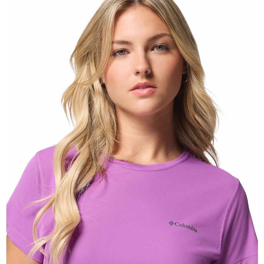 Columbia Zero Rules Light SS Crew Damen T-Shirt razzle Produktbild 4