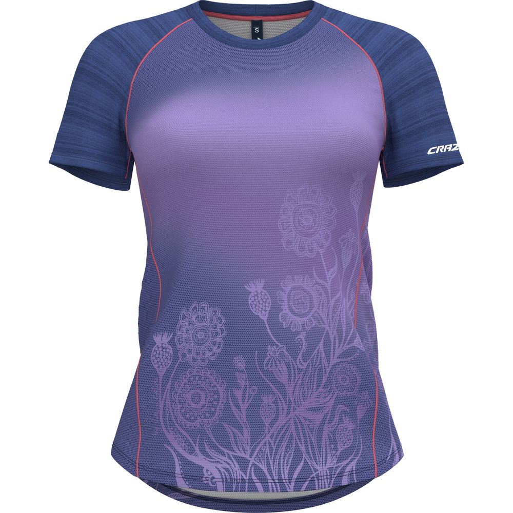 Crazy Idea Alpinstar Damen T-Shirt aster Produktbild 0