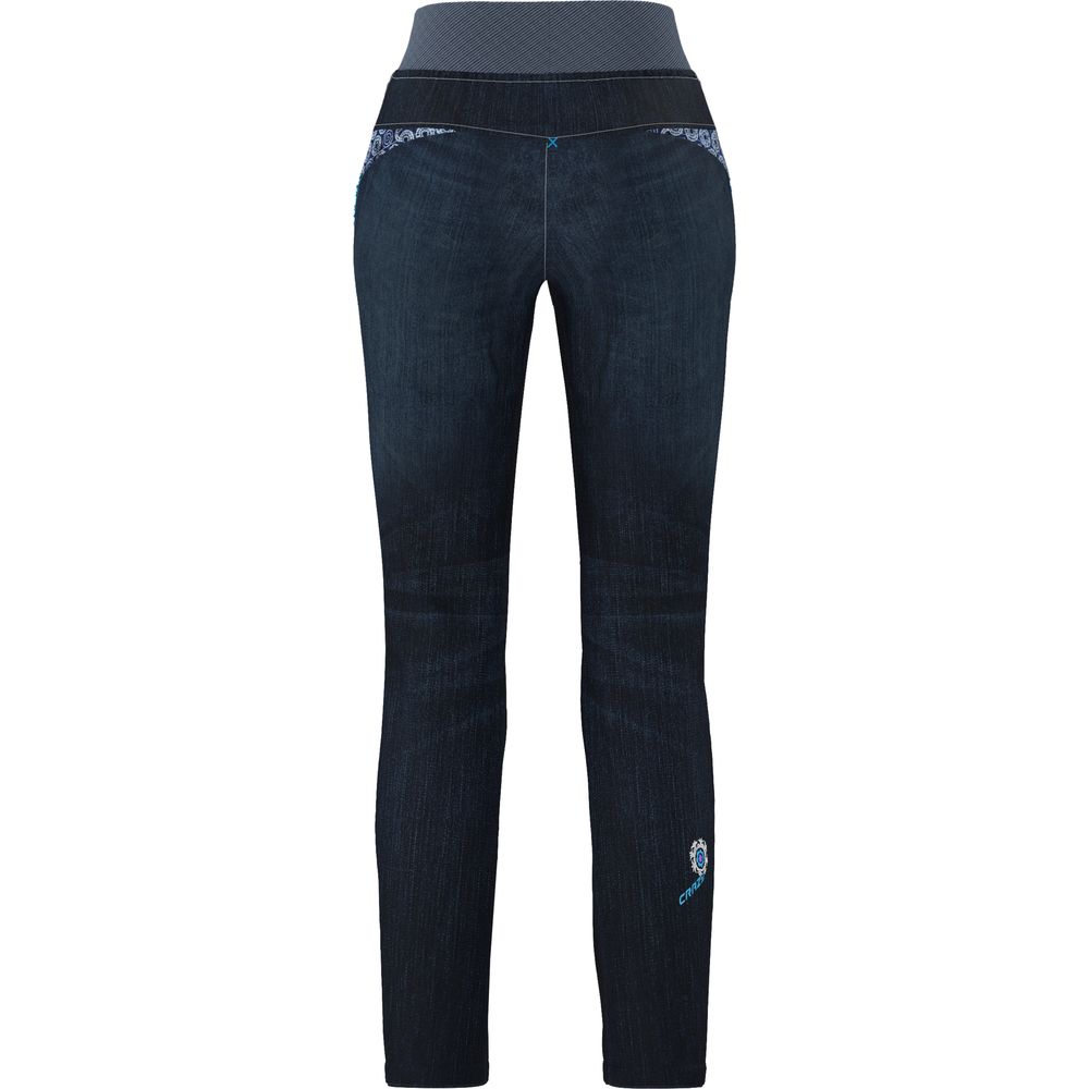 Crazy Idea Aria Light Damen Kletterhose jeans Produktbild 2