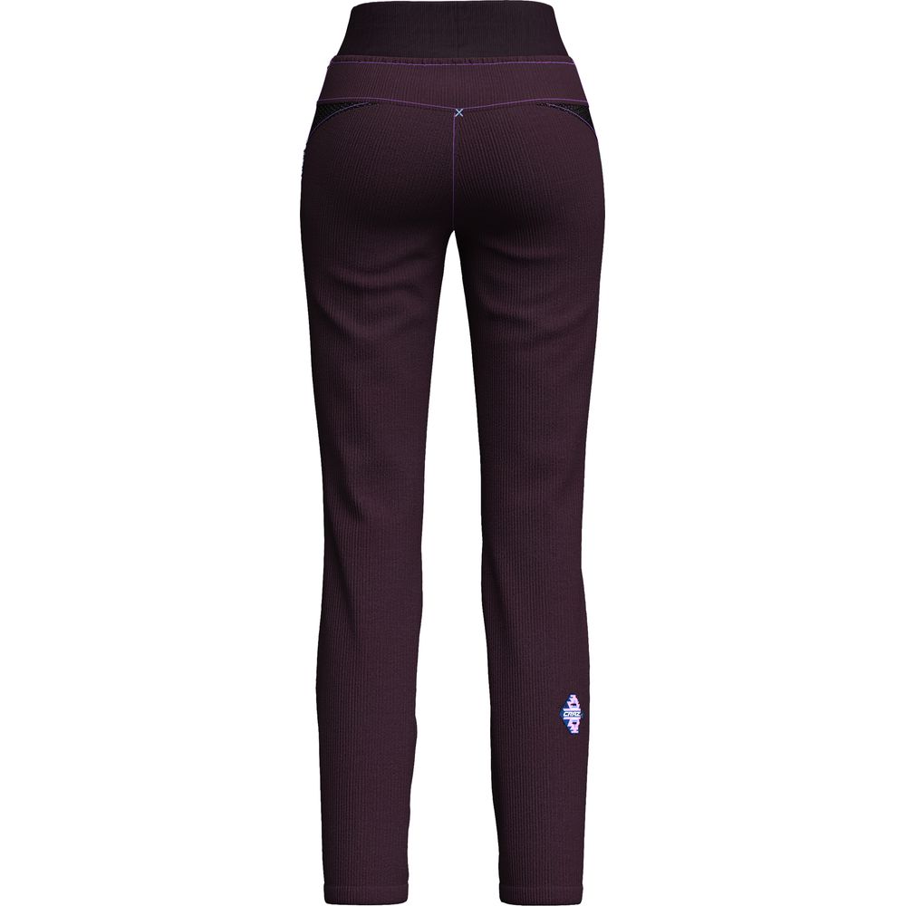 Crazy Idea Pant Aria Damen Hose burgundy Produktbild 2