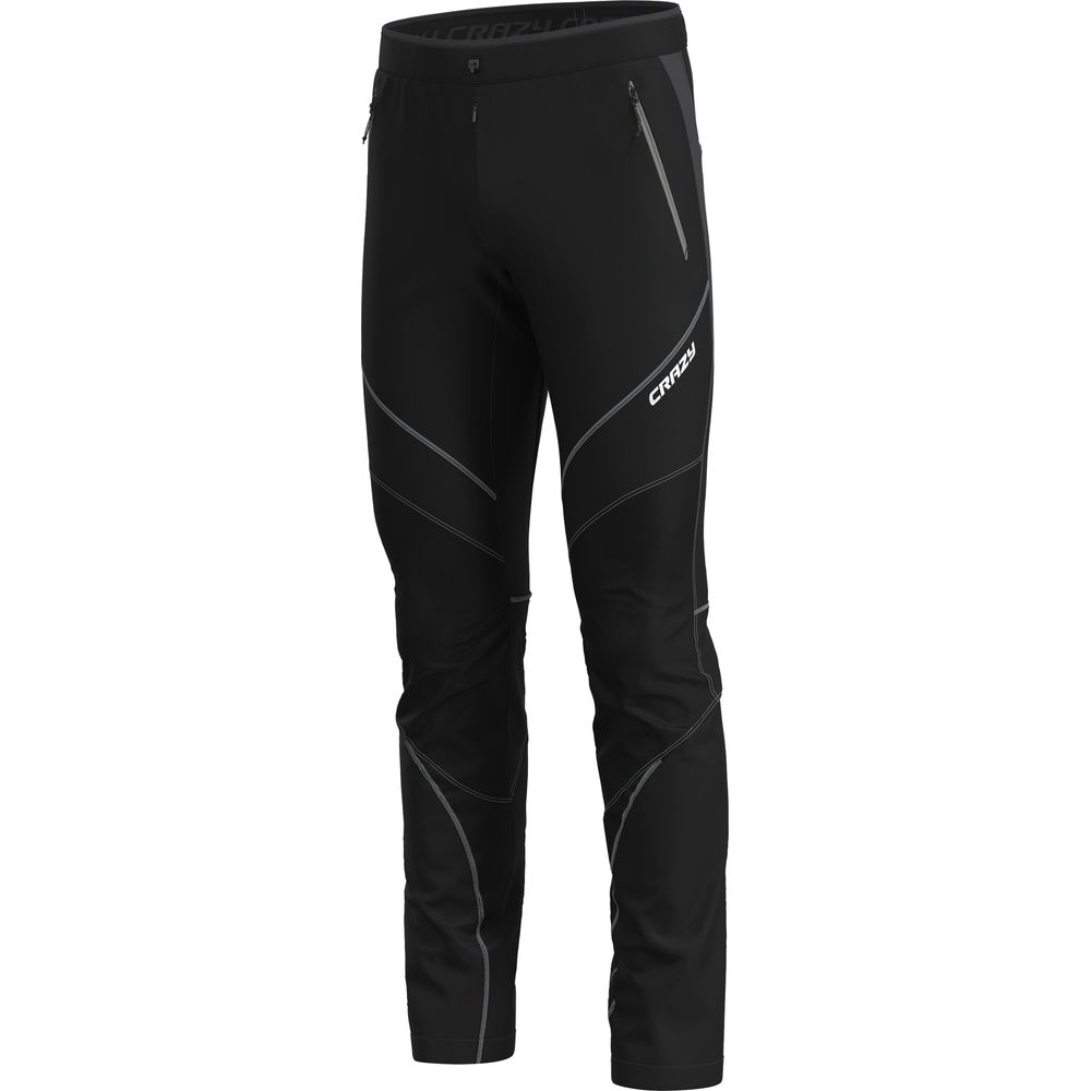 Crazy Idea Pant Flame Herren Skitourenhose black Produktbild 1