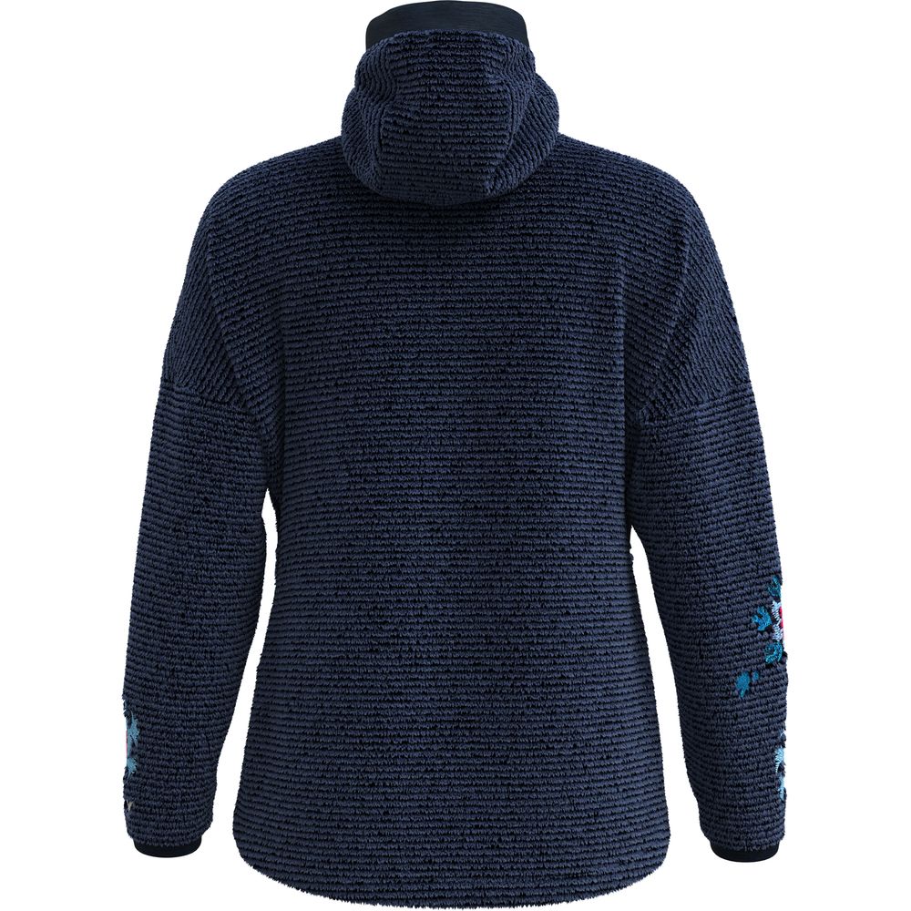 Crazy Idea Pull Aria Damen Fleecejacke blue Produktbild 1