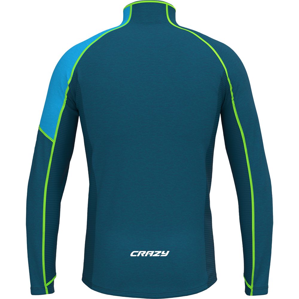 Crazy Idea Pull Ascent Herren Midlayer galaxy Produktbild 1