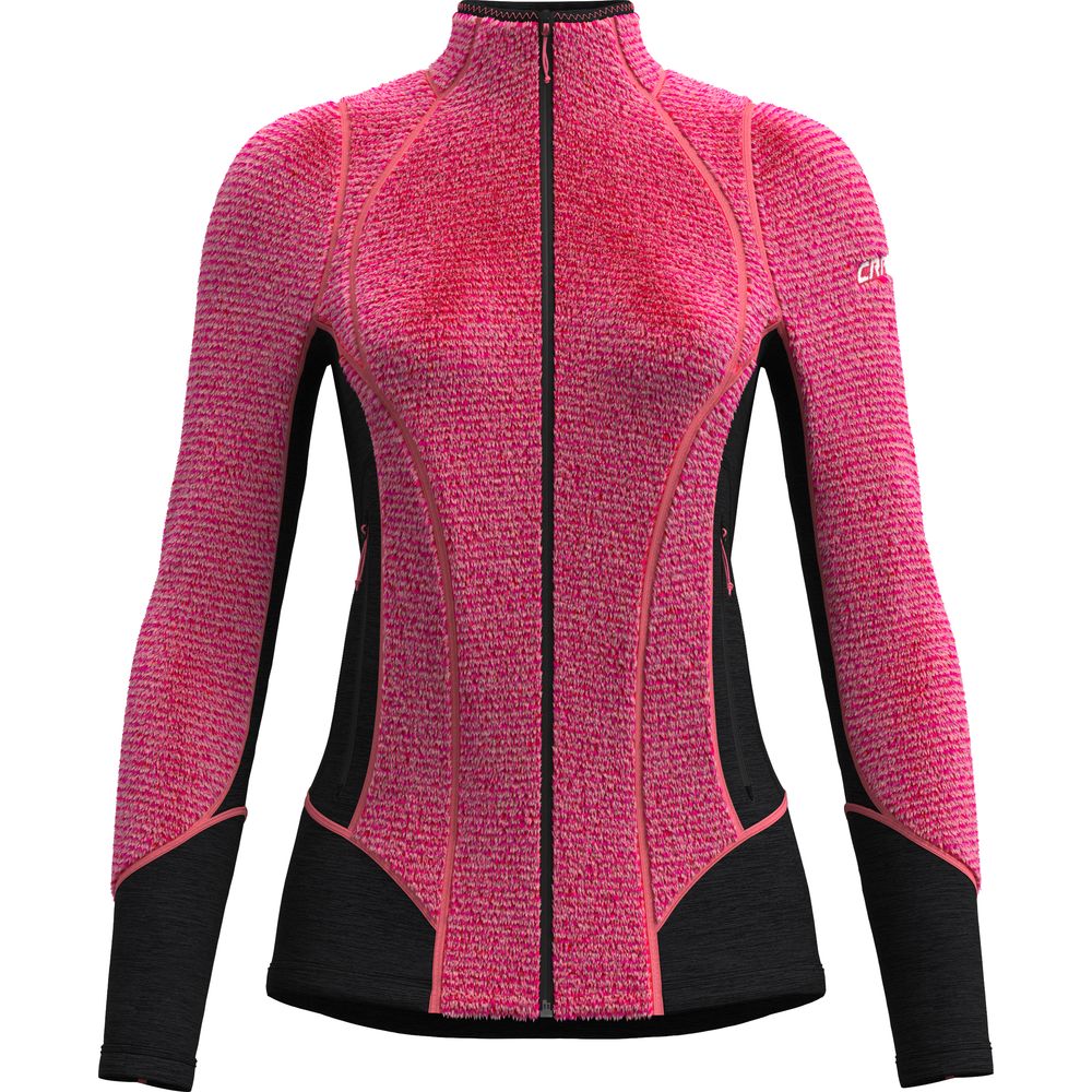 Crazy Idea Pull Exit Extrafleece Damen Midlayer blush Produktbild 0