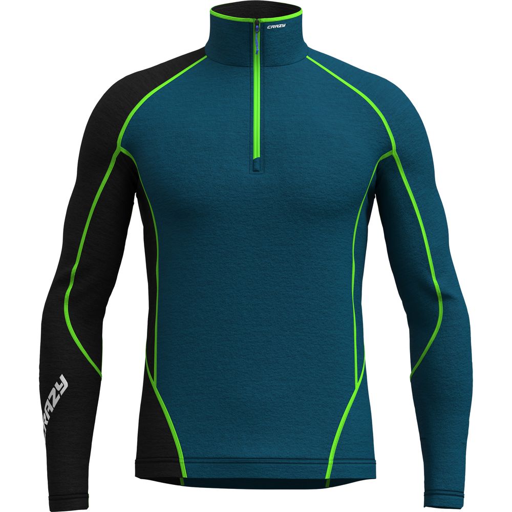 Crazy Idea Pull Fahrenheit Zip Herren Baselayer galaxy Produktbild 0
