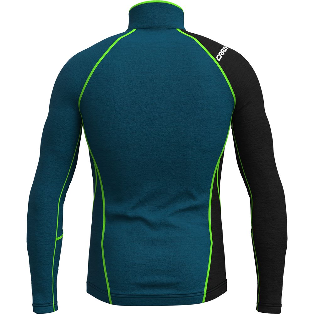 Crazy Idea Pull Fahrenheit Zip Herren Baselayer galaxy Produktbild 1