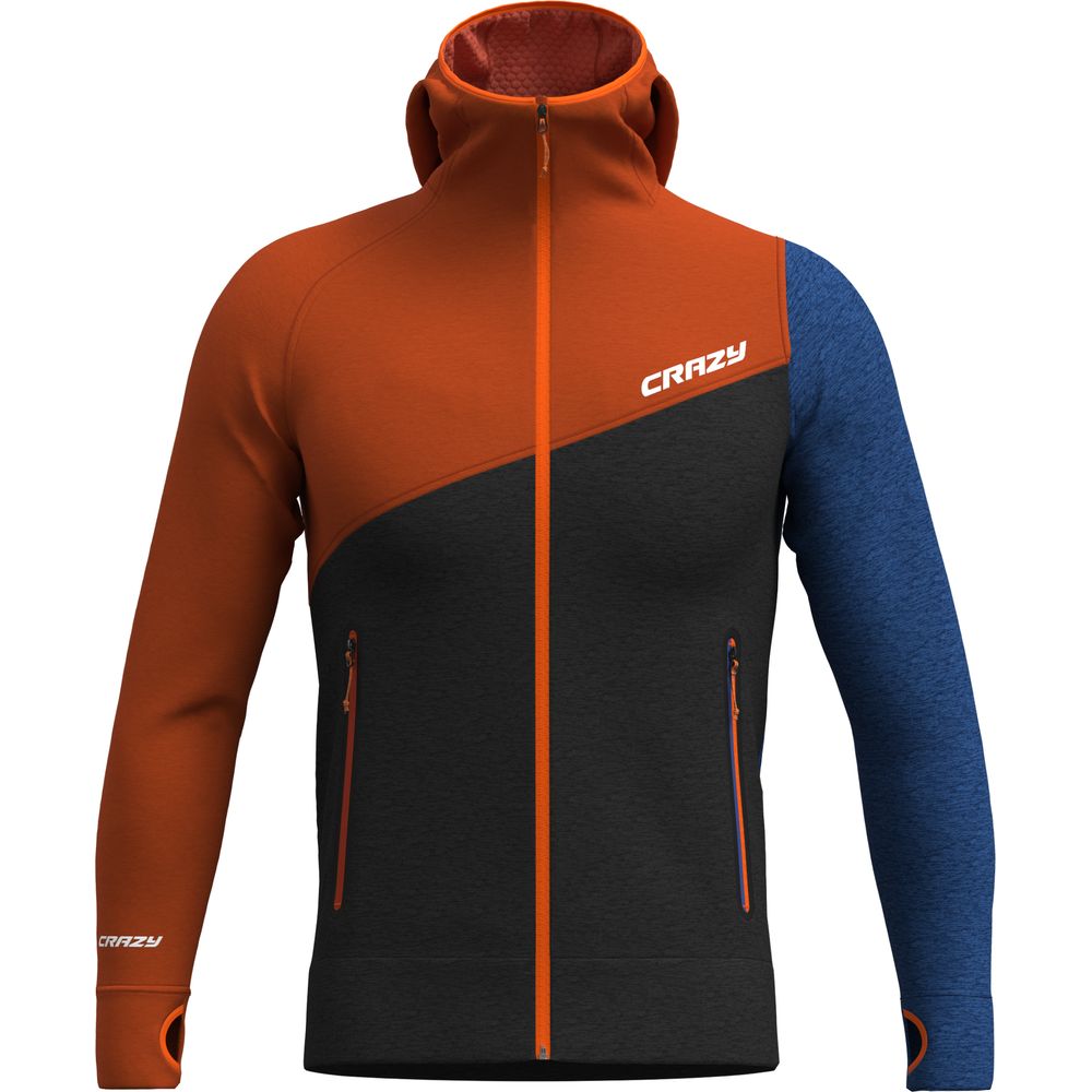 Crazy Idea Pull Gulliver Herren Midlayer resina Produktbild 0