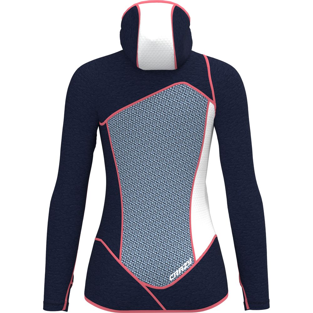 Crazy Idea Pull Ionic Damen Midlayer chewing gum blue Produktbild 1