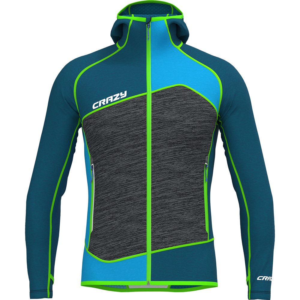 Crazy Idea Pull Resolution Herren Midlayer blue galaxy black Produktbild 0