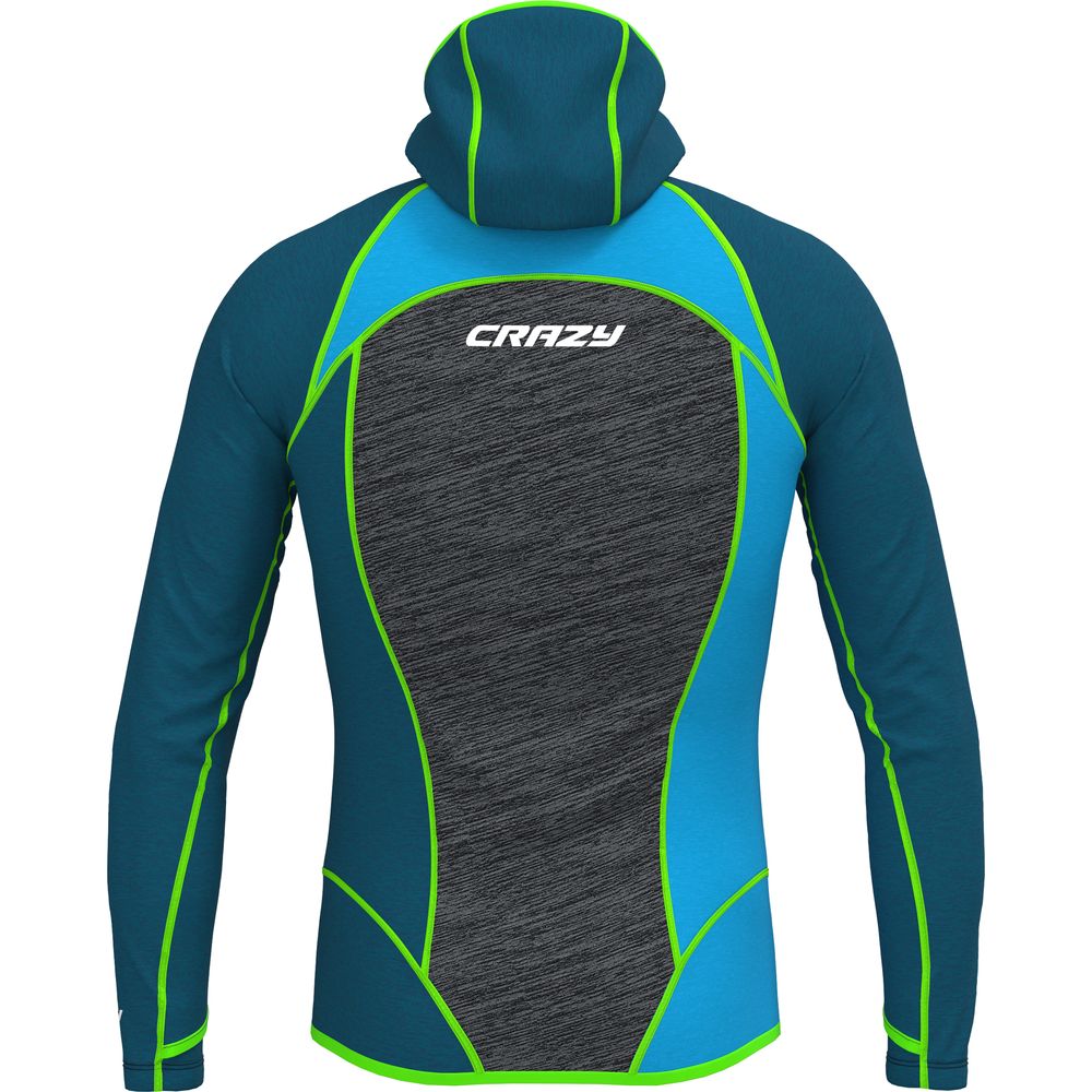 Crazy Idea Pull Resolution Herren Midlayer blue galaxy black Produktbild 1