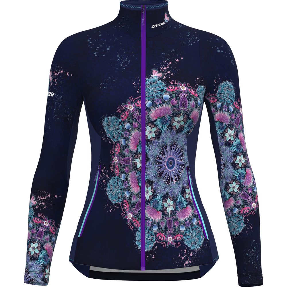 Crazy Idea Pull Wonder Magic Light Damen Midlayer mandala Produktbild 0