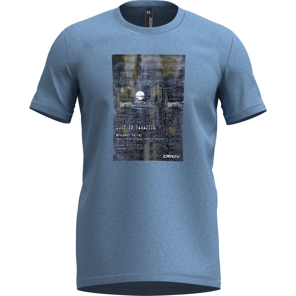 Crazy Idea Shirt Joker Herren T-Shirt print lost Produktbild 0