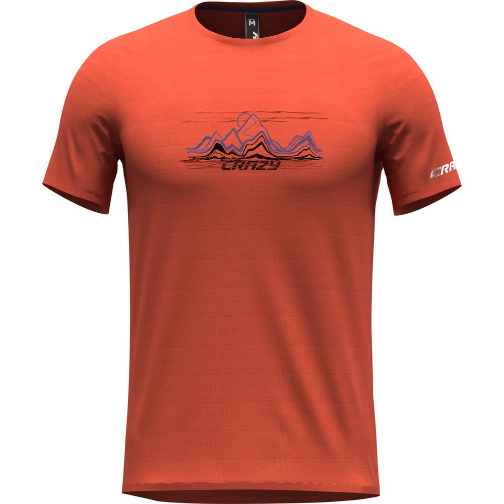 Crazy Idea Shirt Logo Herren T-Shirt resina avio Produktbild 0