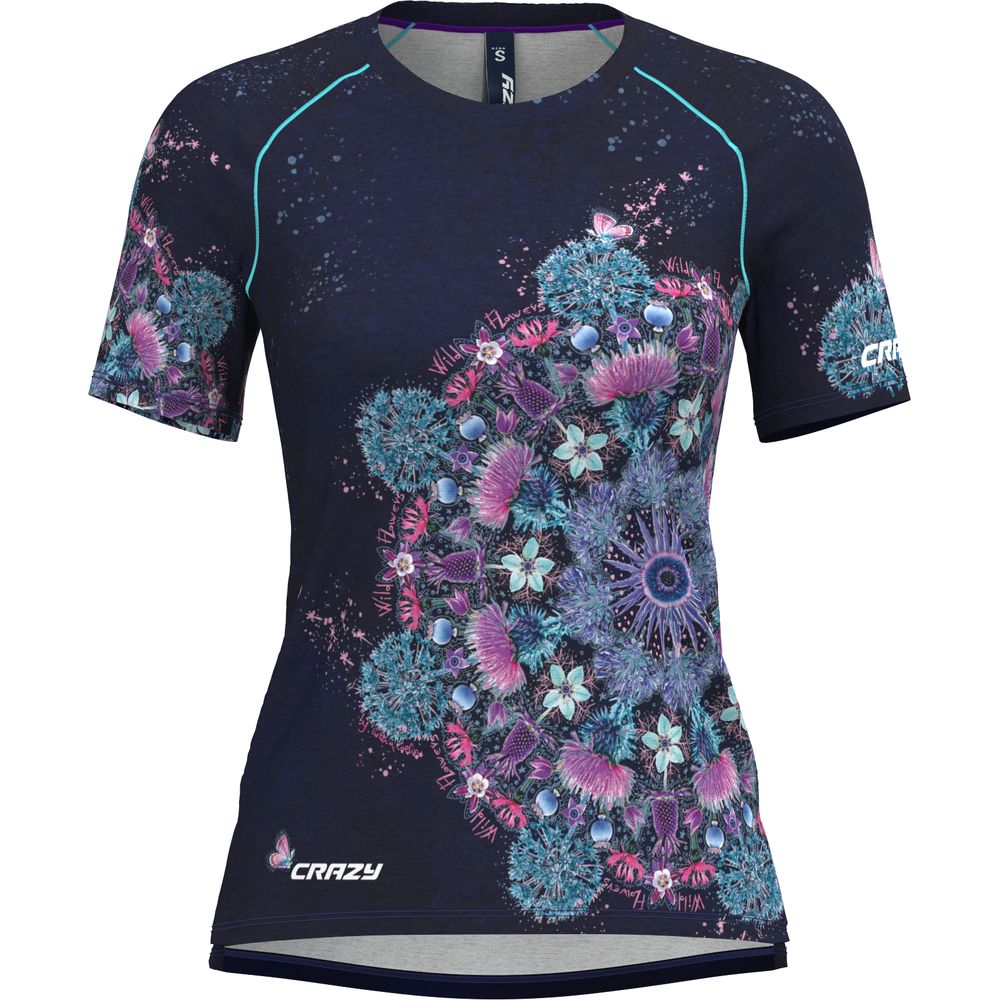 Crazy Idea Shirt Wonder Magic Damen T-Shirt mandala Produktbild 0