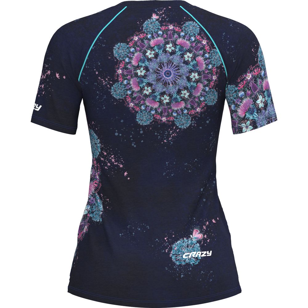 Crazy Idea Shirt Wonder Magic Damen T-Shirt mandala Produktbild 1