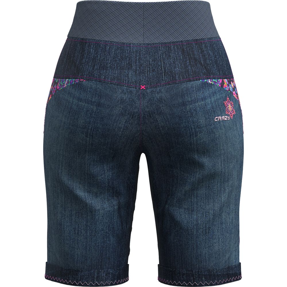 Crazy Idea Short Aria Damen Bergshort jeans Produktbild 1