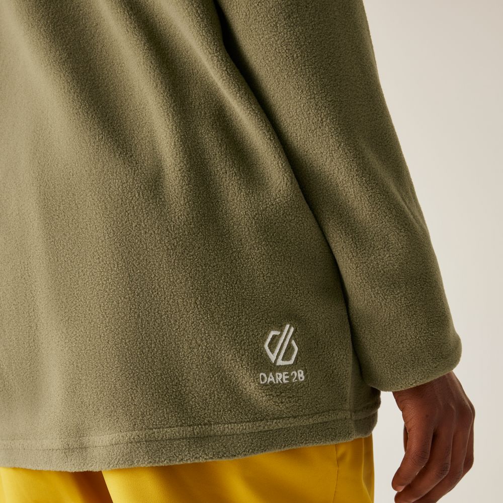Dare2B Freehand Fleece Kinder Fleecejacke martiniolive Produktbild 7