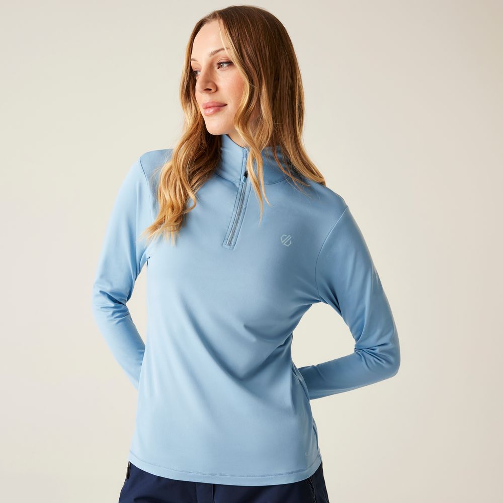 Dare2B Lowline II Stretch Damen Sweatshirt glacier lake Produktbild 3