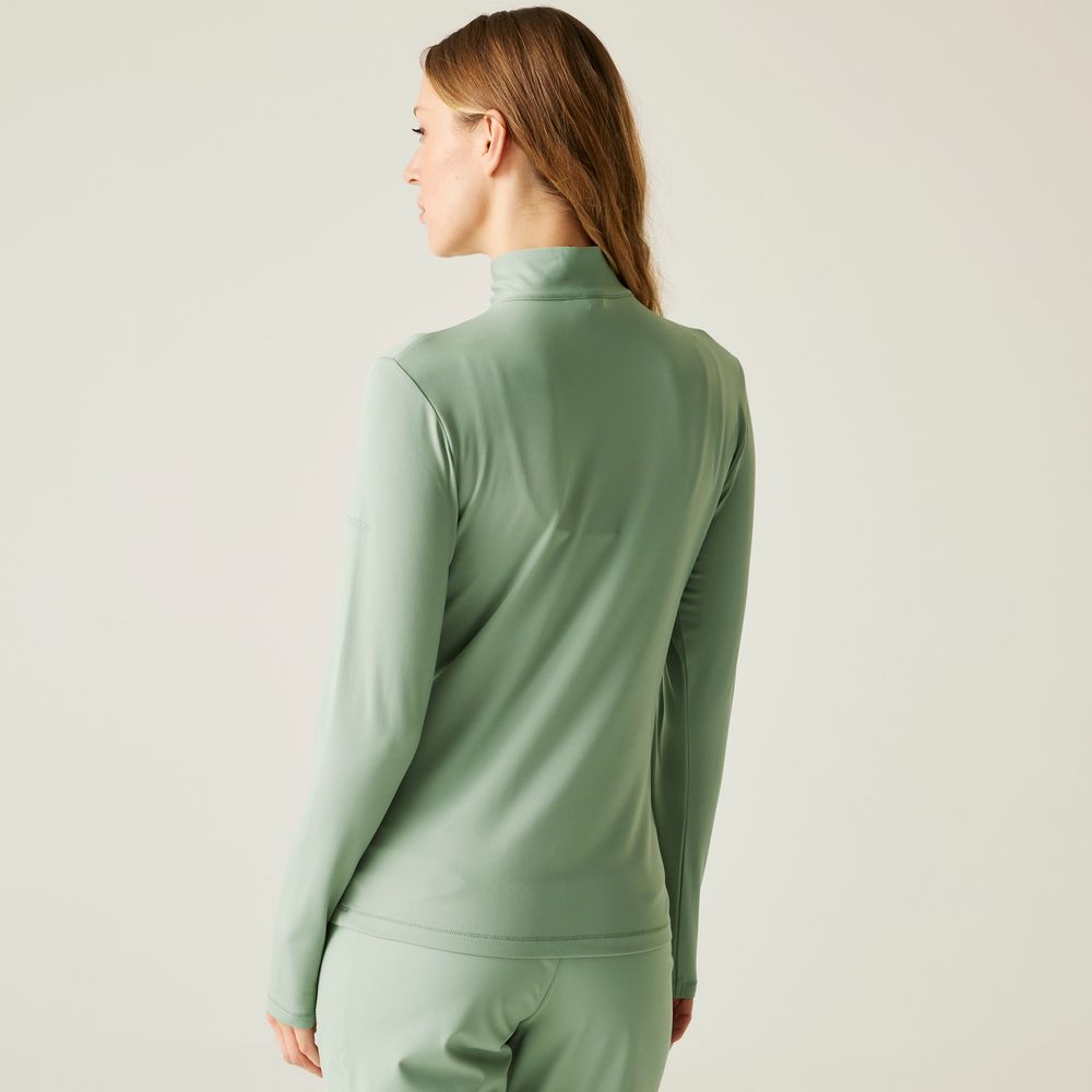 Dare2B Lowline II Stretch Damen Sweatshirt glaciergreen Produktbild 4